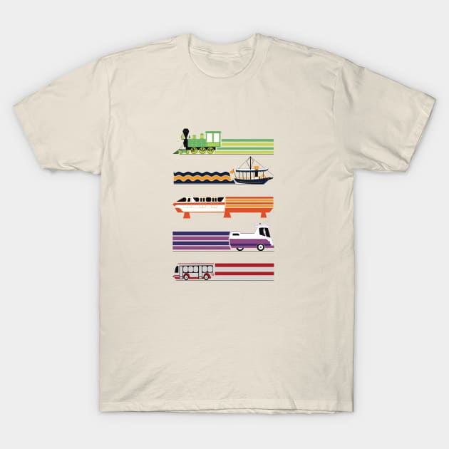 Transit System T-Shirt by Lunamis